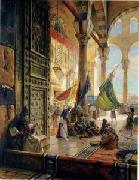 Arab or Arabic people and life. Orientalism oil paintings 187